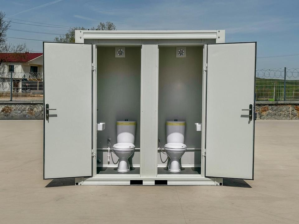 CONTENEDOR SANITARIO DE DOBLE WC (220X120M)
