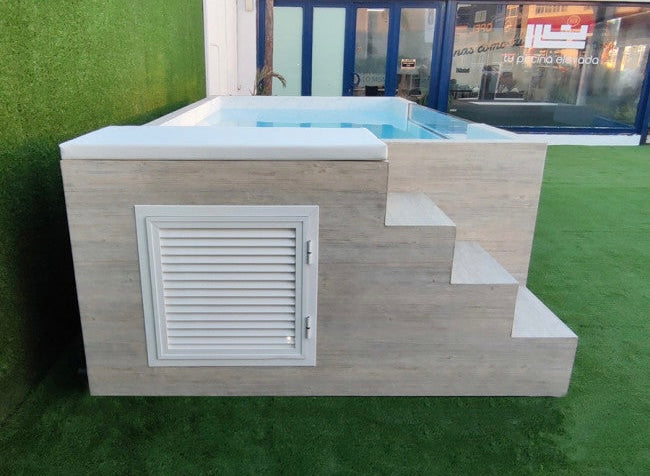 PISCINA ELEVADA ACERO RÍGIDO ILU PRO 235