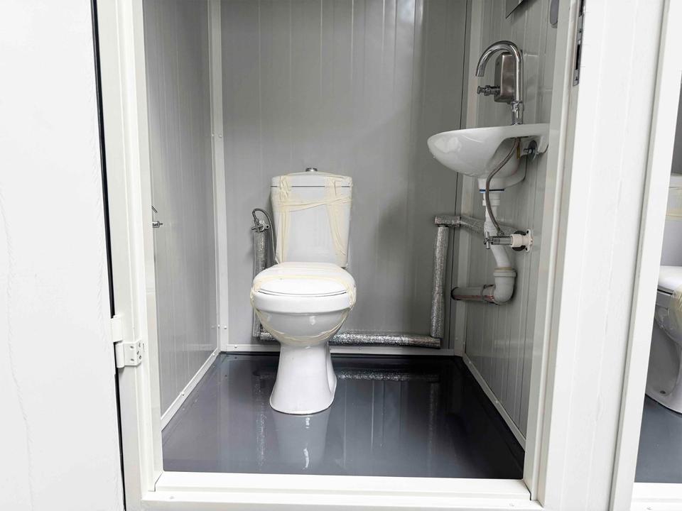 CONTENEDOR SANITARIO DOBLE CON WC (240X120M)NUEVO