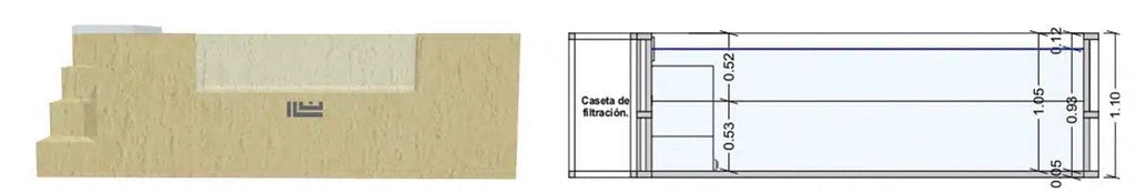 PISCINA CONTENEDOR ILÚ PRO 230