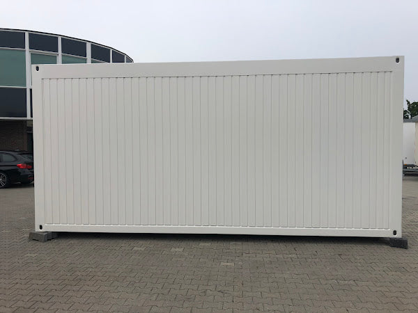 CONTENEDOR DE OFICINA 6 X 3 M CON DOS VENTANAS LATERALES