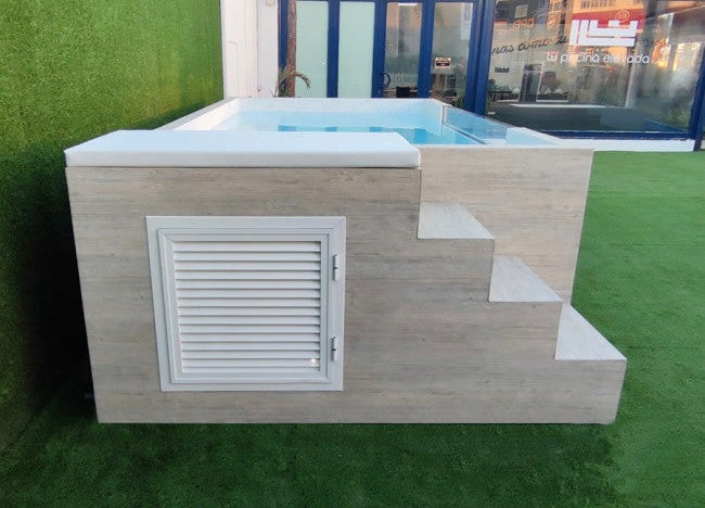 PISCINA ELEVADA ACERO RÍGIDO ILÚ PRO 240