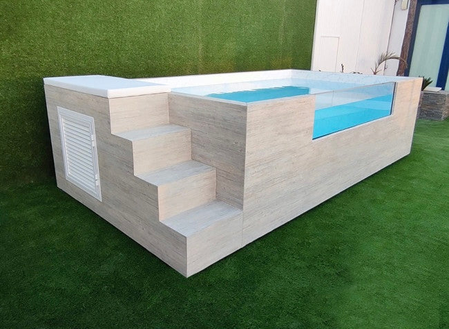 PISCINA ELEVADA ACERO RÍGIDO ILÚ PRO 240