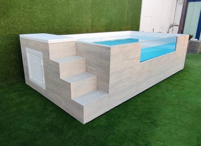 PISCINA ELEVADA ACERO RÍGIDO ILU PRO 235