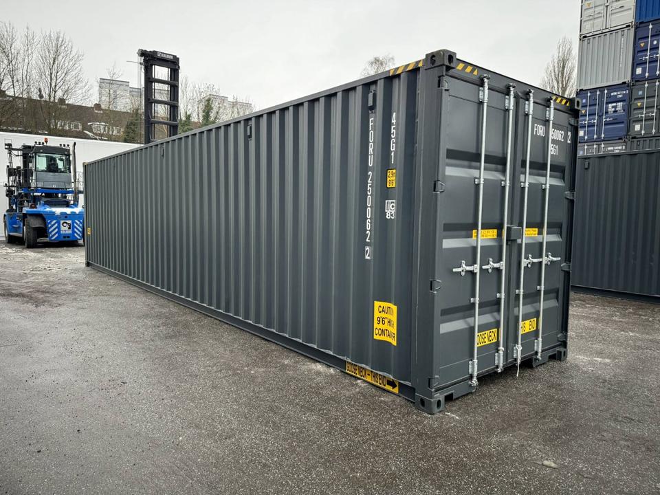 CONTENEDOR MARÍTIMO DE 40 PIES HC CON DOBLE PUERTA - NUEVO