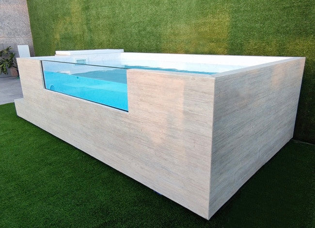 PISCINA ELEVADA ACERO RÍGIDO ILU PRO 235
