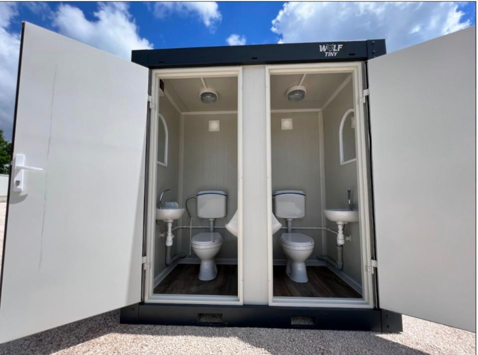 CONTENEDOR SANITARIO WC DOBLE (120X 220M) NUEVO