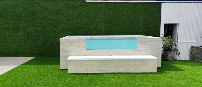 PISCINA ELEVADA ACERO RÍGIDO ILÚ AGUA