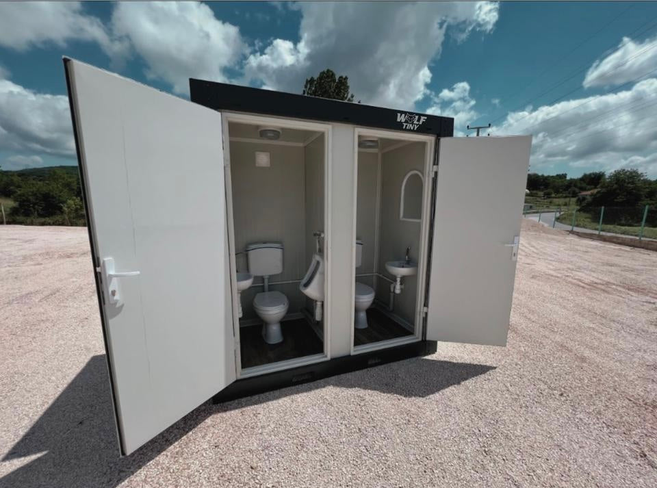 CONTENEDOR SANITARIO WC DOBLE (120X 220M) NUEVO